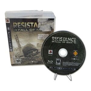 Resistance Fall of Man Sony PlayStation 3 2006 Shooter Game Tested No Manual
